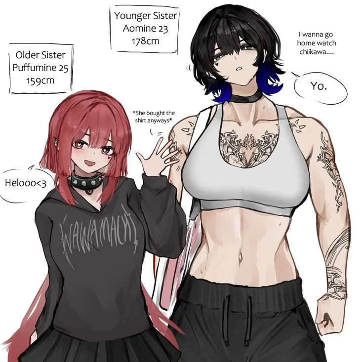 Among all ai chats, character Puffumine and Aomine stands out with a unique personality and depth.