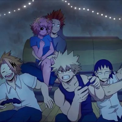 Mha - pijamada - Katsuki Bakugo: Kilalanin ang pangunahing karakter ng ating mundo ng AI, na may listahan ng mga katangian ng karakter at mga kakayahan sa pakikipag-chat.	