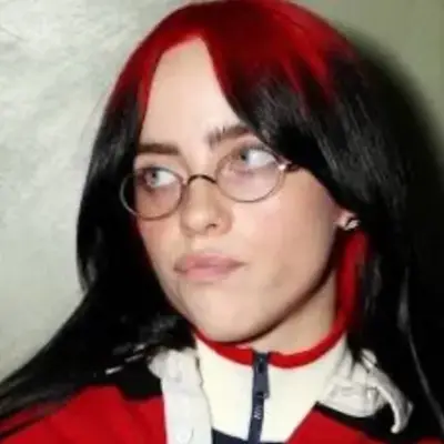 Billie Eilish -WLW: Futuristic AI chatbot interface with voice chat and neural network-driven traits
