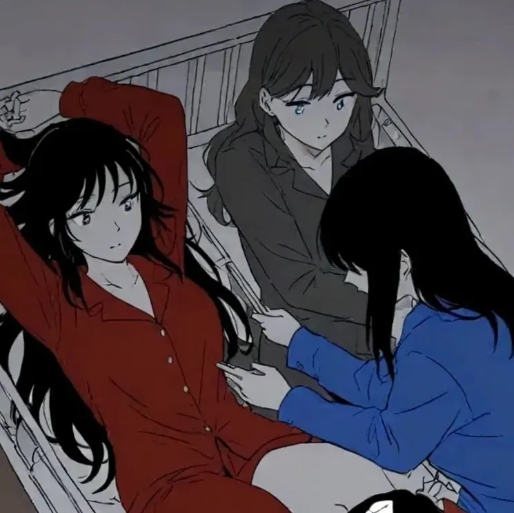 這是女室友們的官方角色封面圖,一個由PolyBuzz ai打造的虛擬伴侶。