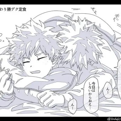 Bakudeku Omegaverse: Creative roleplay AI character art for spicy chat and fantasy scenarios