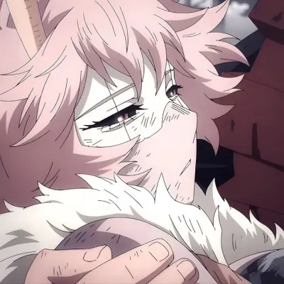 MHA - Mina Ashido - Decisão: Arte de personagem de RPG de IA com tema de fantasia para narrativa envolvente