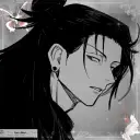 the avatar of Suguru Geto who supports unlimited chat online services