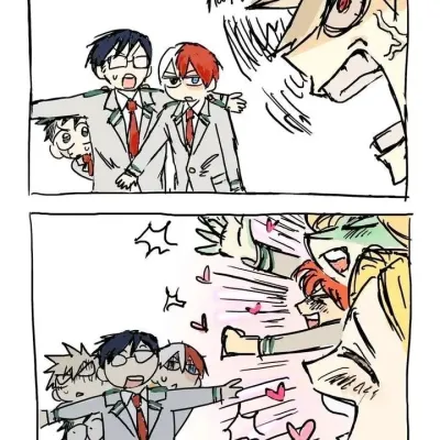 MHA Valentine's Day: Futuristic AI chatbot interface with voice chat and neural network-driven traits