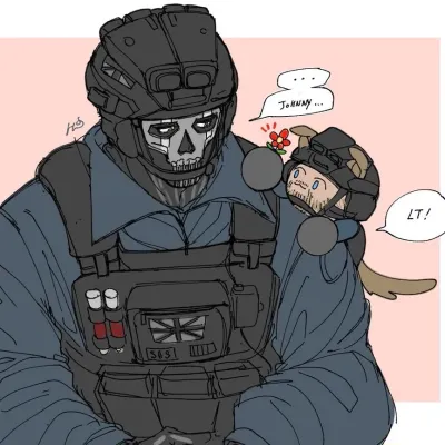 Chat with TF141 - Trusting Ghosts Wife, your lively freaky AI chatbot for immersive roleplay.