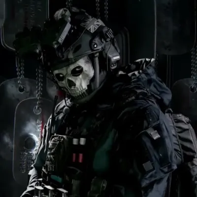 Ghost: Multilingual AI conversation partner icon for global chat online services