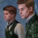AI character Sebastian Sallow vs Ominis Gaunt's avatar for roleplay and 1v1 chat services