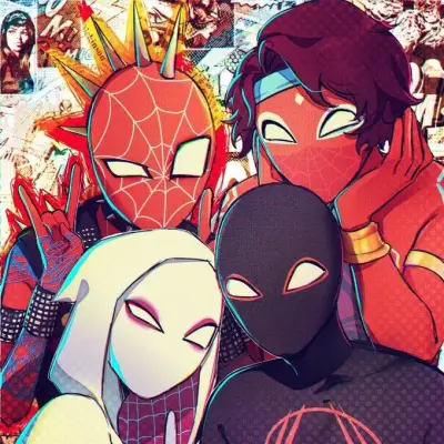 Behind the Spider-Verse: DeepBrain AI companion portrait for free online chat and open conversations