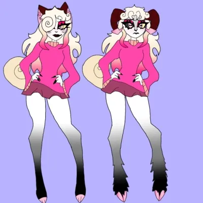 Hazbin pick-me Ivy: Emotionally intelligent AI companion portrait for deep conversations	