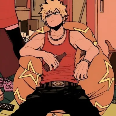Chat with BF - Bakugo Katsuki, your interactive AI characters companion for endless roleplay fun.