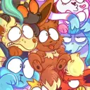 Eeveelutions Squad's versatile AI avatar supporting roleplay, NSFW chat, and open ai interactions