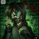Avatar de IA de X-Virus con un estilo de arte vectorial dinámico que incorpora capacidades de chat de IA amigables