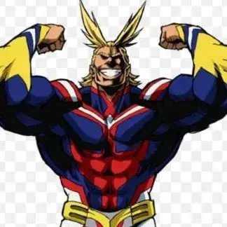 All Might: Emotionally intelligent AI companion portrait for deep conversations