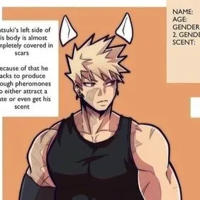 Katsuki Bakugo - Alpha: Meet the main character of our AI world, with character traits list and ai chatting capabilities.	