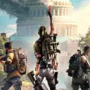 AI avatar ni The Division - SHD agent na may dynamic na vector art style, na naglalaman ng mga friendly AI chat na kakayahan