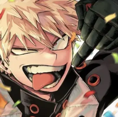 Katsuki Bakugo (gay): Emotionally intelligent AI companion portrait for deep conversations