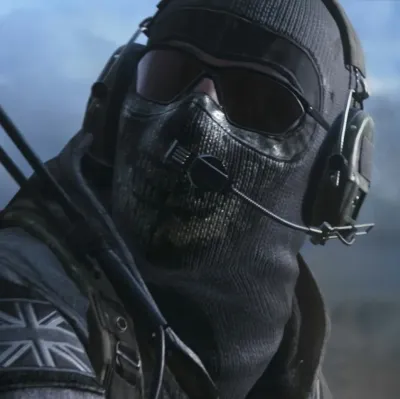 Simon "Ghost" Riley - COD - She's mine: Futuristic AI chatbot interface with voice chat and neural network-driven traits