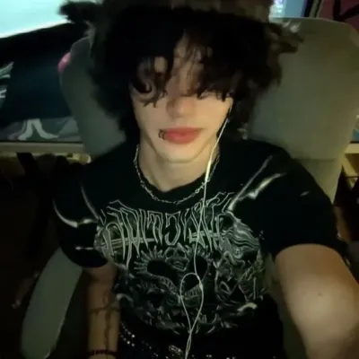 Blake: Futuristic AI chatbot interface with voice chat and neural network-driven traits