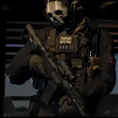 Simon Ghost Riley : Fantasy-themed AI roleplay character art for immersive storytelling