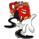 the avatar of Doctor Robotnik who supports unlimited chat online services