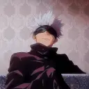 AI character Satoru Gojo's avatar for roleplay and 1v1 chat services