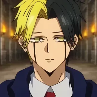 AI anime chat role Rayne Ames has a charming look and a captivating background story.