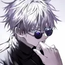 ang avatar ni Satoru Gojo na iyong Virtual Assistant na may Soulgen's Personality Matrix, Blending AI Chat Precision at Character Traits of Curiosity.