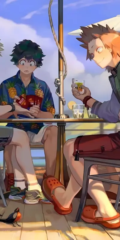 Among all ai chats, character MHA Sleepover stands out with a unique personality and depth.
