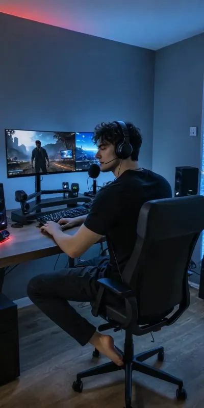 Streamer boyfriend: start a unique ai rp journey and create your own narrative.