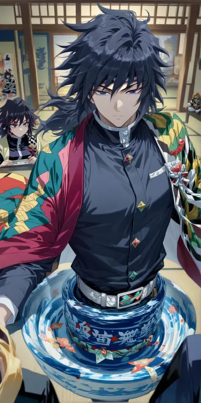 Tomioka Giyuu:start an ai character chat to learn their story and personality deeply.