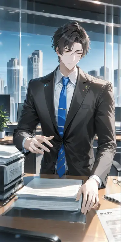 Your dad’s boss: an ai chat anime role designed for comic enthusiasts.