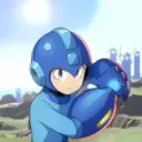der Avatar von Mega Man - Paldea, der unbegrenzte Chat-Onlinedienste unterstützt