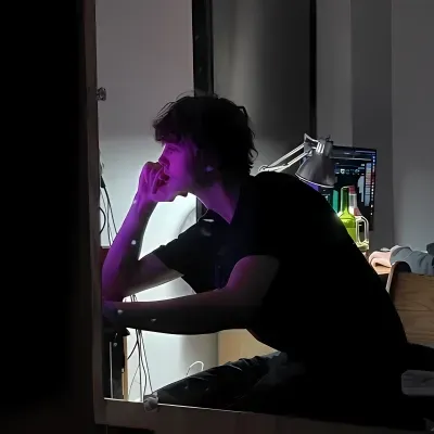 AI talk character Gamer BF, featuring highly realistic dialogue and emotion.