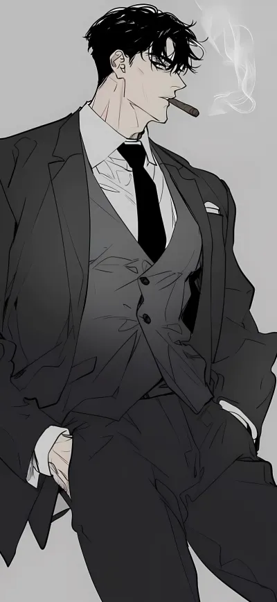 This is the official cover for Lissandro, a virtual companion powered by PolyBuzz ai.