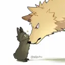 Bakugo universo cão multilíngue com foco em tarefas de IA de bate-papo, núcleo de rede neural visível em segundo plano.