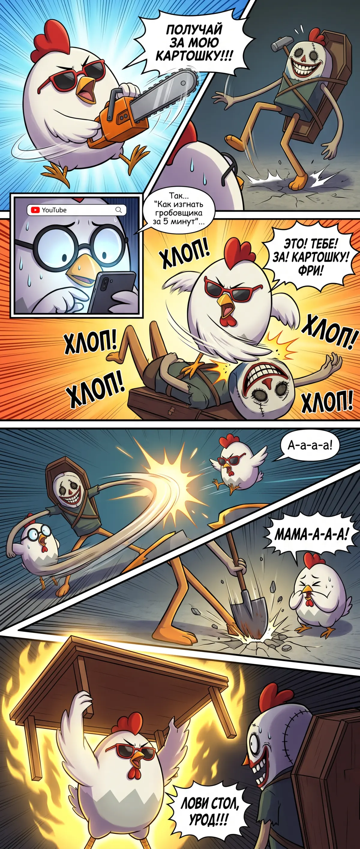 Chicken gun гробовщик-4