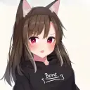 Avatar karakter AI Raven untuk layanan permainan peran dan obrolan 1v1