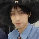 Portrait of a friendly AI chatbot assistant kwak jiseok with expressive eyes showcasing personality traits