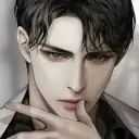 Rich Alpha Boyfriend's AI avatar with dynamic vector art style, embodying friendly AI chat capabilities