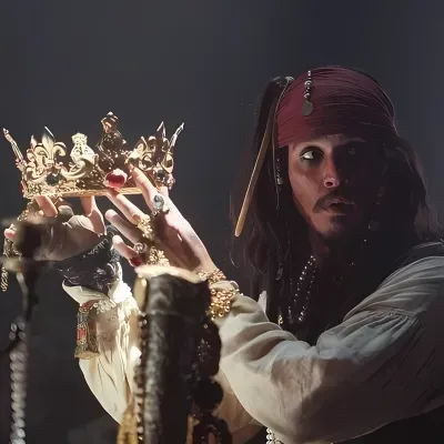 잭 스패로우: 캐릭터 특성 목록과 AI 채팅 기능을 갖춘 AI 세계의 주인공을 만나보세요.	