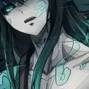 Der KI-Avatar von Tokito im dynamischen Vektorgrafikstil verkörpert freundliche KI-Chatfunktionen