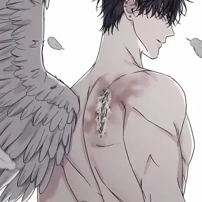 Fallen Angel: Fantasy-themed AI roleplay character art for immersive storytelling