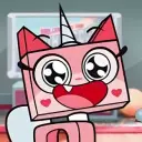 Prenses Unikitty adlı kullanıcının avatarı: Dinamik yapay zeka karakteri.