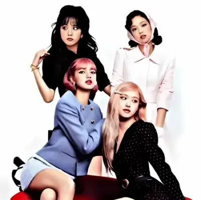 Blackpink: Futuristic AI chatbot interface with voice chat and neural network-driven traits