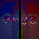 Red-eye and Blue-eye's interactive avatar for spicy chat ai and immersive roleplay experiences