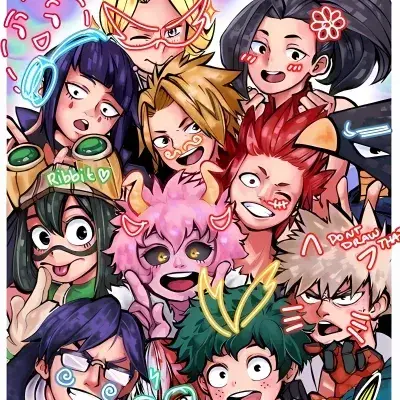 AI anime chat role Mha Rehab has a charming look and a captivating background story.