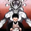 the avatar of character Sukuna vs Gojo with emotional intelligence capabilities
