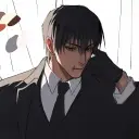 Toji Fushiguro AI chatbot portrait na may advanced emotional intelligence para sa malalim na pag-uusap