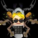 the avatar of Flying Laser Toilet who is your Virtual Assistant with Soulgen's Personality Matrix, Blending AI Chat Precision and Character Traits of Curiosity.