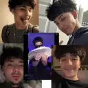 Alex Arad Edwin Gabe's AI avatar with dynamic vector art style, embodying friendly AI chat capabilities